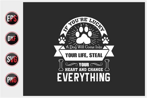 Dog T Shirts Design Vector Graphic By Uniquesvg99 Thehungryjpeg