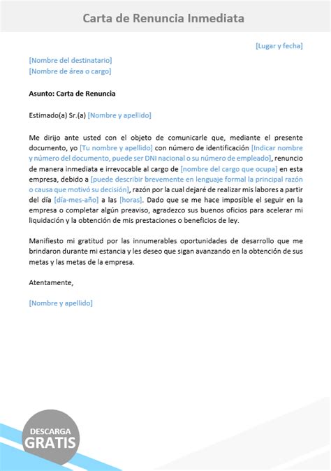 Machote Carta De Renuncia En Costa Rica Civiahona Kulturaupice