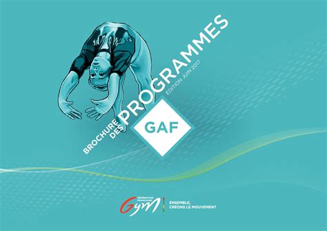 Calaméo Ffgym Brochure Des Programmes Gaf Edition Juin 2017 Version