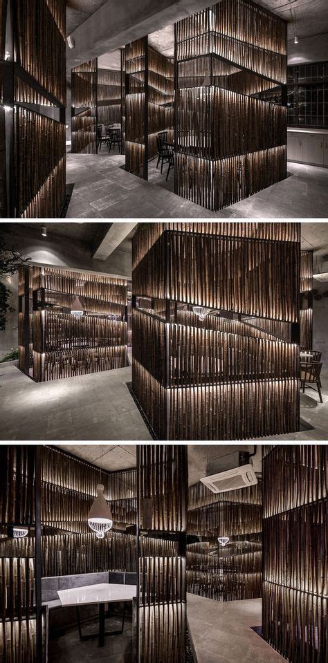 See more ideas about bamboo bar, house design, bamboo decor. This New Restaurant In China Creatively Uses Bamboo Throughout Its Interior | Modern restaurant ...