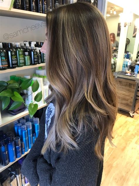 If you have very long hair that is a dark brown natural color, then go for these highlights. Chocolate mocha ashy beige natural brown light brown hair ...