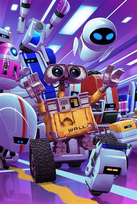 Walle 2008 By Rory Kurtz 642x960 Animated Movie Posters Disney