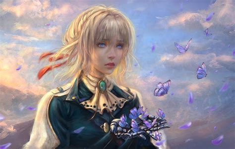 Violet Evergarden Anime Girl Hd Anime 4k Wallpapers Images