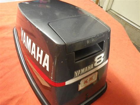 Sell Yamaha 8 Hp Outboard Motor Hood Cowl Cover Lid In Lawrence
