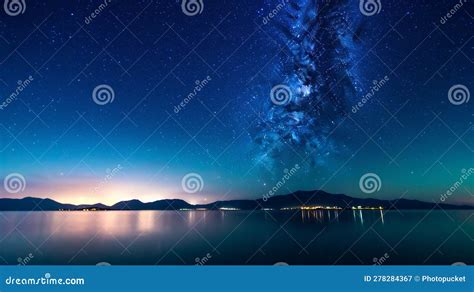 Starry Night stock illustration. Illustration of odyssey - 278284367