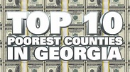 10 Poorest Counties in Georgia 2014 - YouTube
