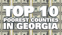 10 Poorest Counties in Georgia 2014 - YouTube