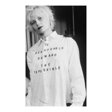 Vivienne westwood urges young britons to vote green. Be Reasonable, Demand The Impossible (As Worn By Vivienne ...
