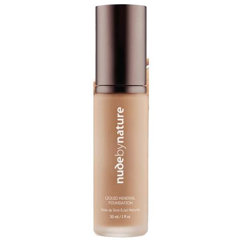 Buy Nude By Nature Liquid Mineral Foundation Dark 30ml Online At