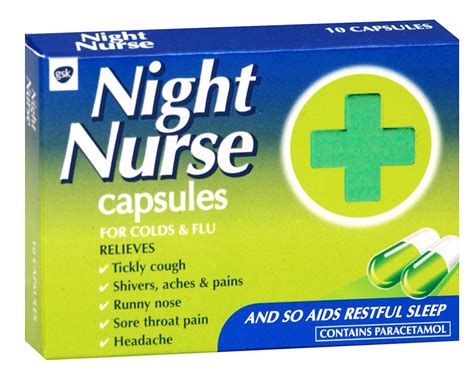 Night Nurse Capsule X 10 Pharmgate™ Pharmacy