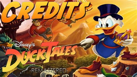 Ducktales Remastered Credits Youtube