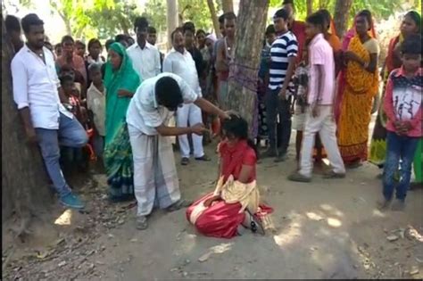 Bihar Girl Tied To Tree Thrashed For Eloping With Man Of Different Caste Father Supports