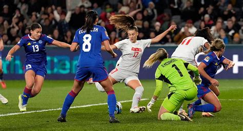 Switzerland Beats Philippines 2 0 In 2023 Women S World Cup