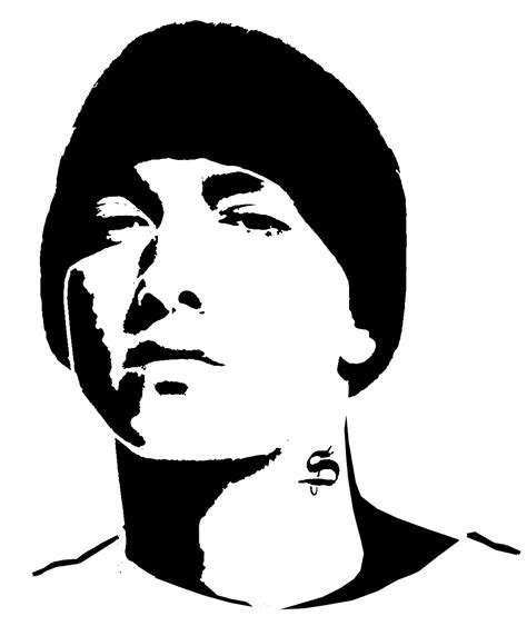 Eminem 1108×1318 Pixels Stencil Graffiti Stencil Art Graffiti