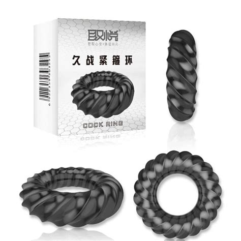 Soft Tpe Thread Penis Ring Delay Ejaculation Retarder Hard Erection