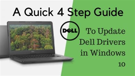 Download Update Dell Drivers For Windows 10 How To Guide