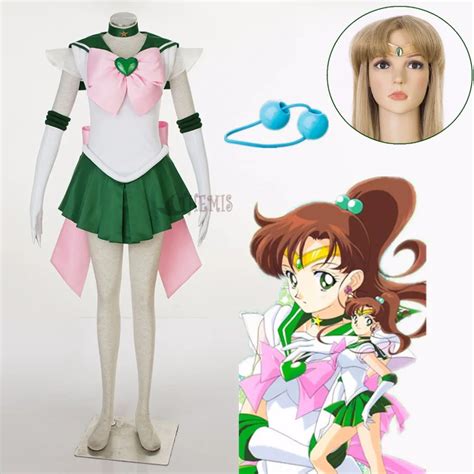 Athemis Anime Sailor Kino Makotosailor Jupiter Super S Cosplay Costume Custom Made