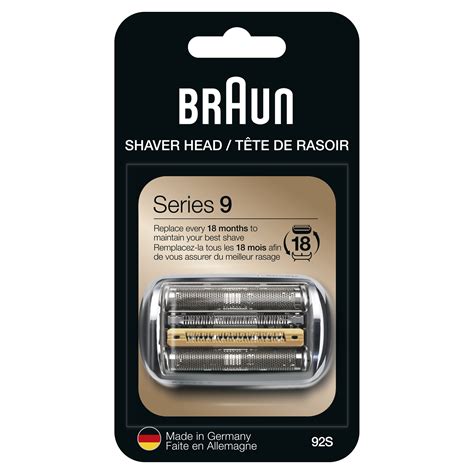 Buy Braun Series 9 92s Electric Shaver Foil And Cutter Replacement Head