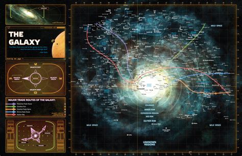 Star Wars Canon Galaxy Map By Kamikage86 On Deviantart