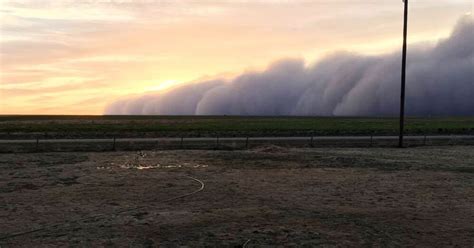 Texas Panhandle Dust Storm Looks Like A Massive Tsunami
