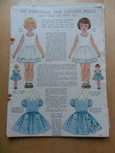 Paper Dolls Nora And Tilly S Uk Ideas Paper Dolls Vintage