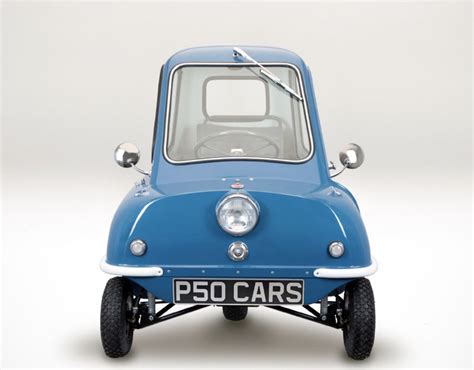 Peel P50 Worlds Smallest Production Car In Pictures Pictures