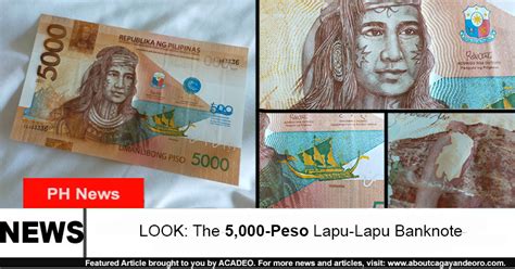 Look The 5000 Peso Lapu Lapu Banknote