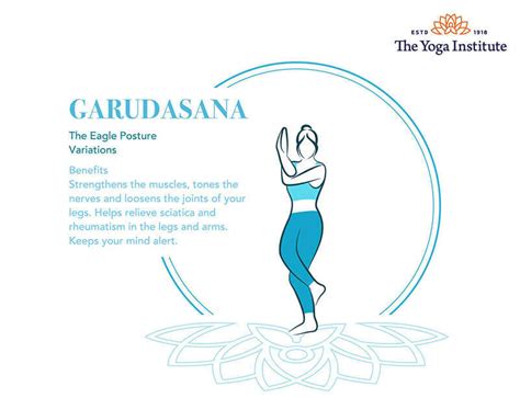 Garudasana The Eagle Pose The Yoga Institute