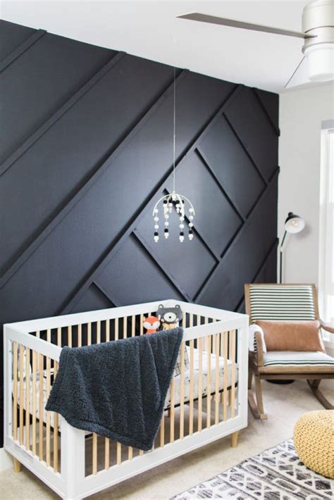 25 Trendy Geometric Panel Accent Walls Digsdigs