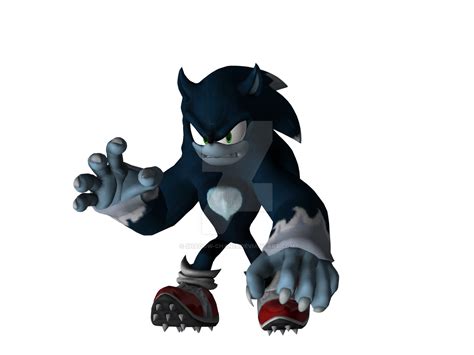 Sonic The Werehog Render By Shadow Chan15 On Deviantart