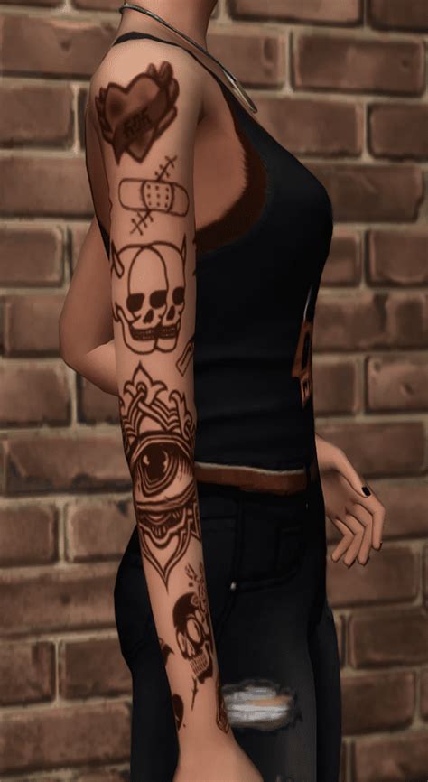 22 Gorgeous Sims 4 Tattoo Cc Sets You Need In Your Game