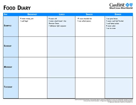 It should use ai food recognition software that allows you to take whether you're looking for a printable food diary, a food diary pdf, or a food diary app, we've got you covered. 7 Best Images of Easy Food Diary Printable - Free ...