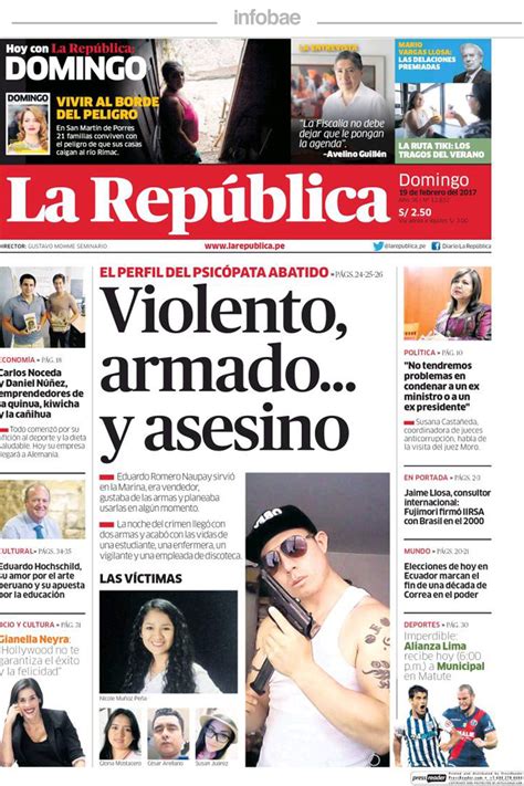 Entretanto, venezolanos agradecieron al gobierno por incluirlos, pero. La Republica, Perú, domingo 19 de febrero de 2017 - Infobae