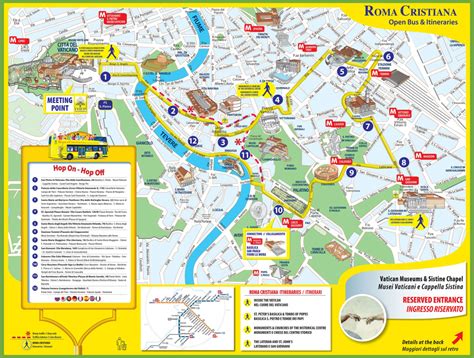 Tourist Map Of Rome City Centre With Rome City Map Printable