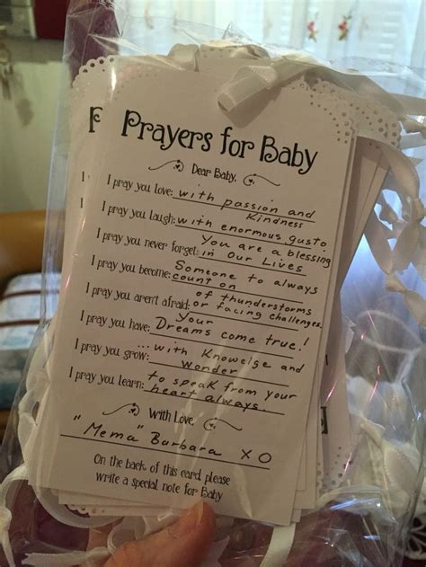 Baby Dedication Prayer Poem