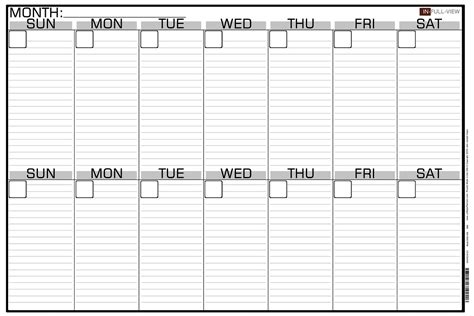 Two Week Printable Calendar Qualads