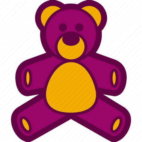 Animal Baby Bear Teddy Toy Icon