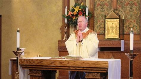 Dorchester Priest Celebrates Televised Catholic Mass Boston Ma Patch