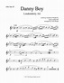 Danny Boy For Saxophone Quintet Alto Sax 2 Part Sheet Music PDF ...