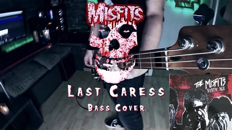 Misfits Last Caress Bass Cover Wtabs And Lyrics Youtube