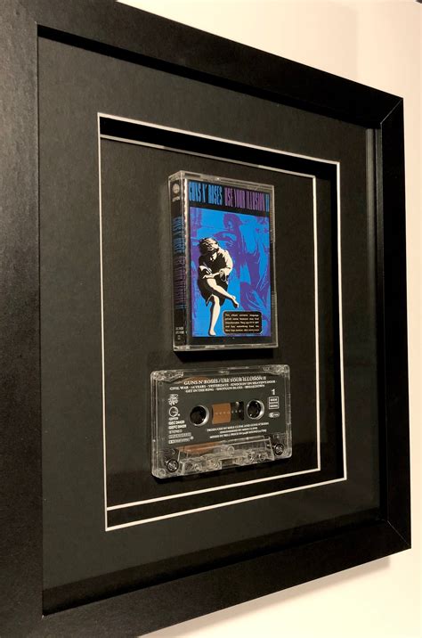 Guns N Roses Use Your Illusion Ii Framed Tape Etsy