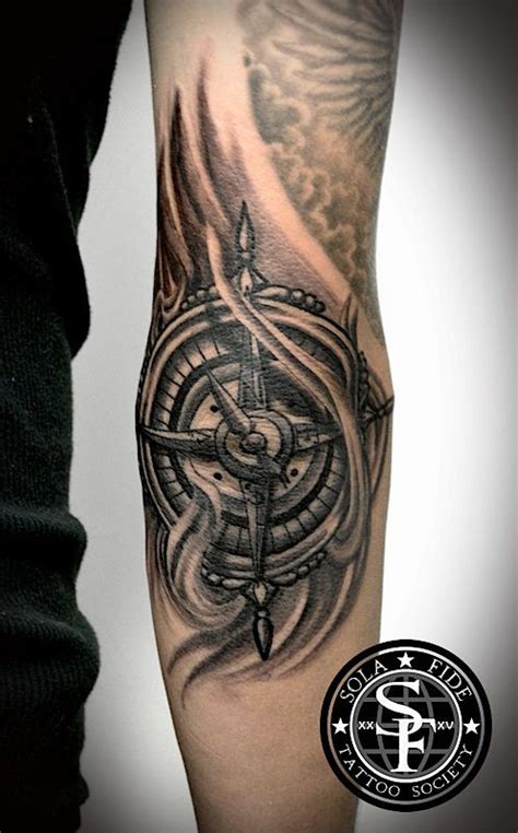 A sleeve tattoo has a unified theme. Best Tattoo Ideas For Men | Elbow tattoos, Tattoos for ...