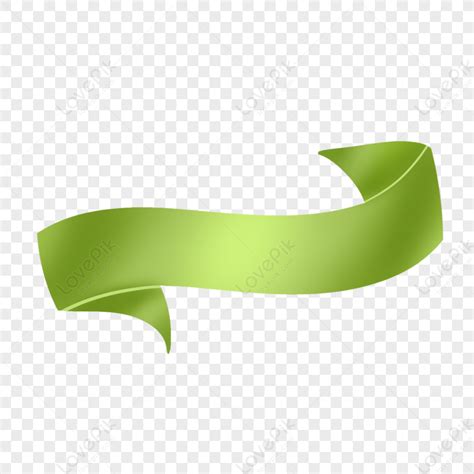 Green Ribbon Streamers Green Ribbon Twig Logo PNG Hd Transparent