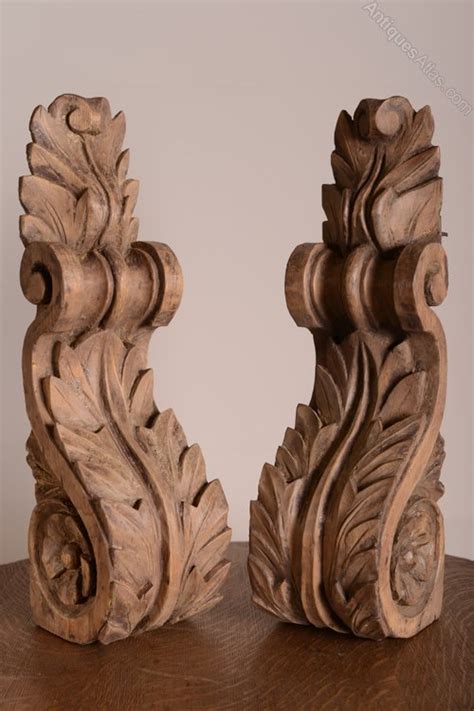 Antiques Atlas Pair Of English Antique Corbels