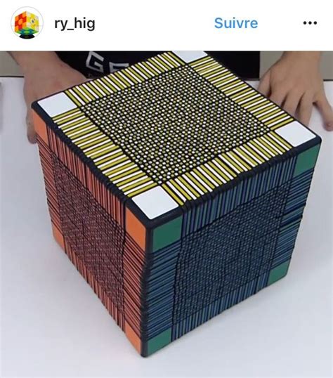 Rubiks Cube 33x33 Cool Cube Rubiks Cube Rubicks Cube