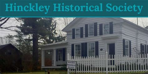 Hinckley Historical Society Research Library And Office Visit Medina