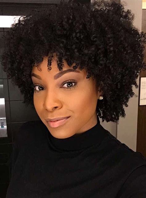 Short choppy hairstyle for thick hair thick hair can be extremely difficult to deal with and style on an everyday basis. Wash and go | Curly hair styles, Hair styles, Natural hair ...