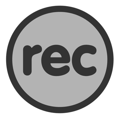 Vector Of Recording Icon Public Domain Vectors