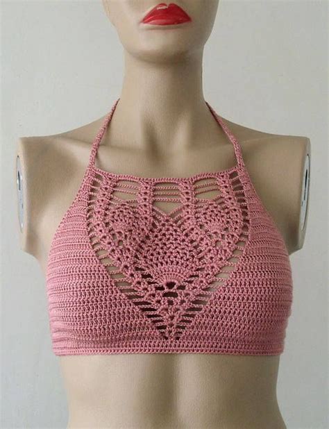Amazing Summer Crochet Halter Crop Top Ideas