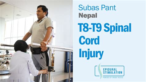 T8 T9 Spinal Cord Injury Patient Subas From Nepal Came To Bangkok To